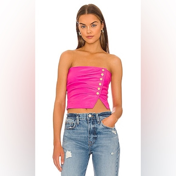 Retrofete Joelle Top in pink - Picture 2 of 5